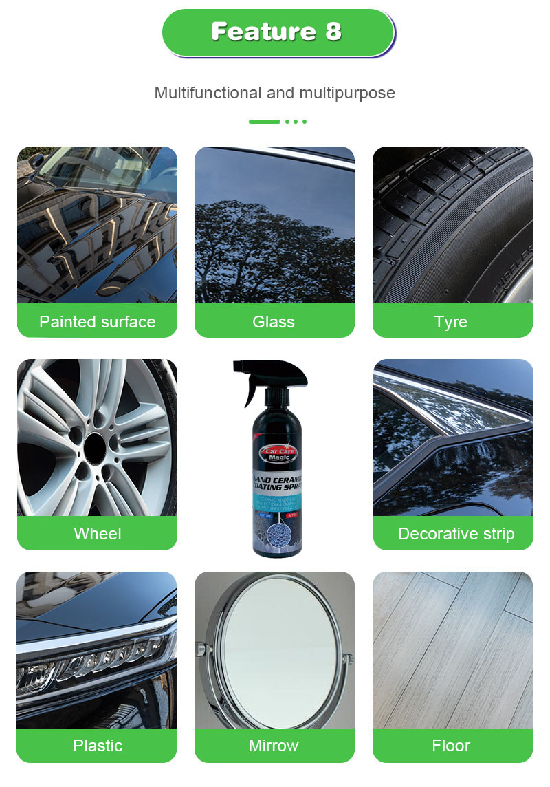 Nano Ceramic Coating tire spray