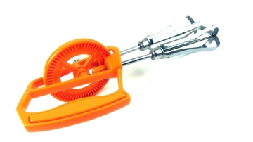 double heads automatic stainless steel egg beater with APS handle