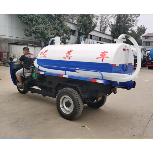 1.5m³ Vacuum Sewer Suction Vehicle