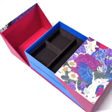 Customized exquisite double opening gift box