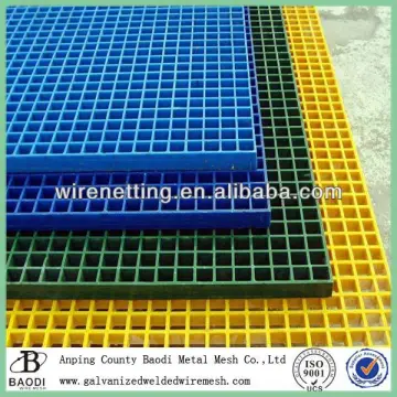 square grid plastic grating flooring