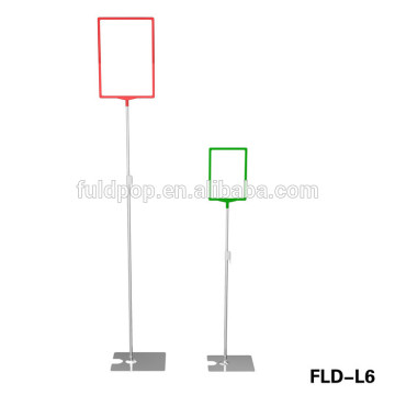 China factory custom Floor a3 paper display holder