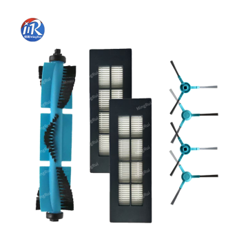 Cecotec Conga 3090 Serie Roller Brush, Filter Hepa, Pincel lateral y accesorios para almohadillas para trapeadores
