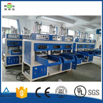 Shoe cover heat press and colding molding machine