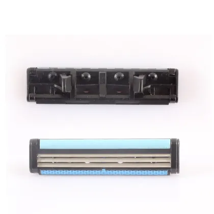 Triple Blade Shaving Razors with Personna Blades for Men's Grooming