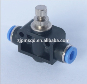 speed valve to control the flow rate