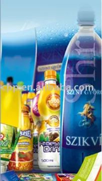 PET Heat Shrink Wrap Plastic Film For Bottle Shrink Sleeves
