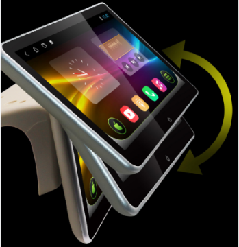 10.1 Inch Back Seat HD Touch Screen Monitor with Android Mirror Link and 1080P Player