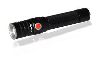 high power LED Zoom Flashlight , emergency 5 - mode Led Tor