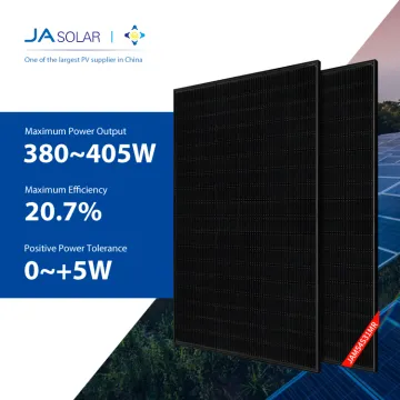 JA Solar 380W-405W All Black Solar PV Panels: High Efficiency Photovoltaic Solutions