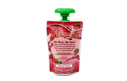 Customize Spout Pouches With Stand Up For Soymilk And Drinks