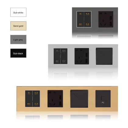 1/2/3/4 Gang Matter HomeKit SmartLife RF 433 MHz BT Wall Touch Smart Home Light Switch