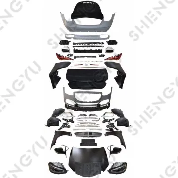Upgrade Your Benz W221 to W223 Maybach: Car Body Kit with Bumper, Grille, Hood, Fender, Lamps, Trunk, and Rear Lip
