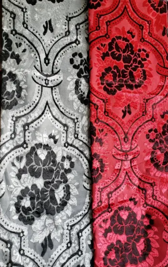 100% Polyester Yarn-dyed Jacquard Sofa Upholatery Fabric