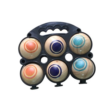 Wholesale Outdoor Game Custom Wooden Bocce Ball and Boccia Set Provider