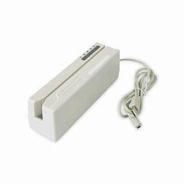 Magnetic Strip Reader/Writer with Manual Swipe and 12V DC/800mA Power Input