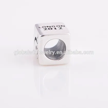 925 Silver Jewelry London Olympics Bead Sports Bracelet Charm