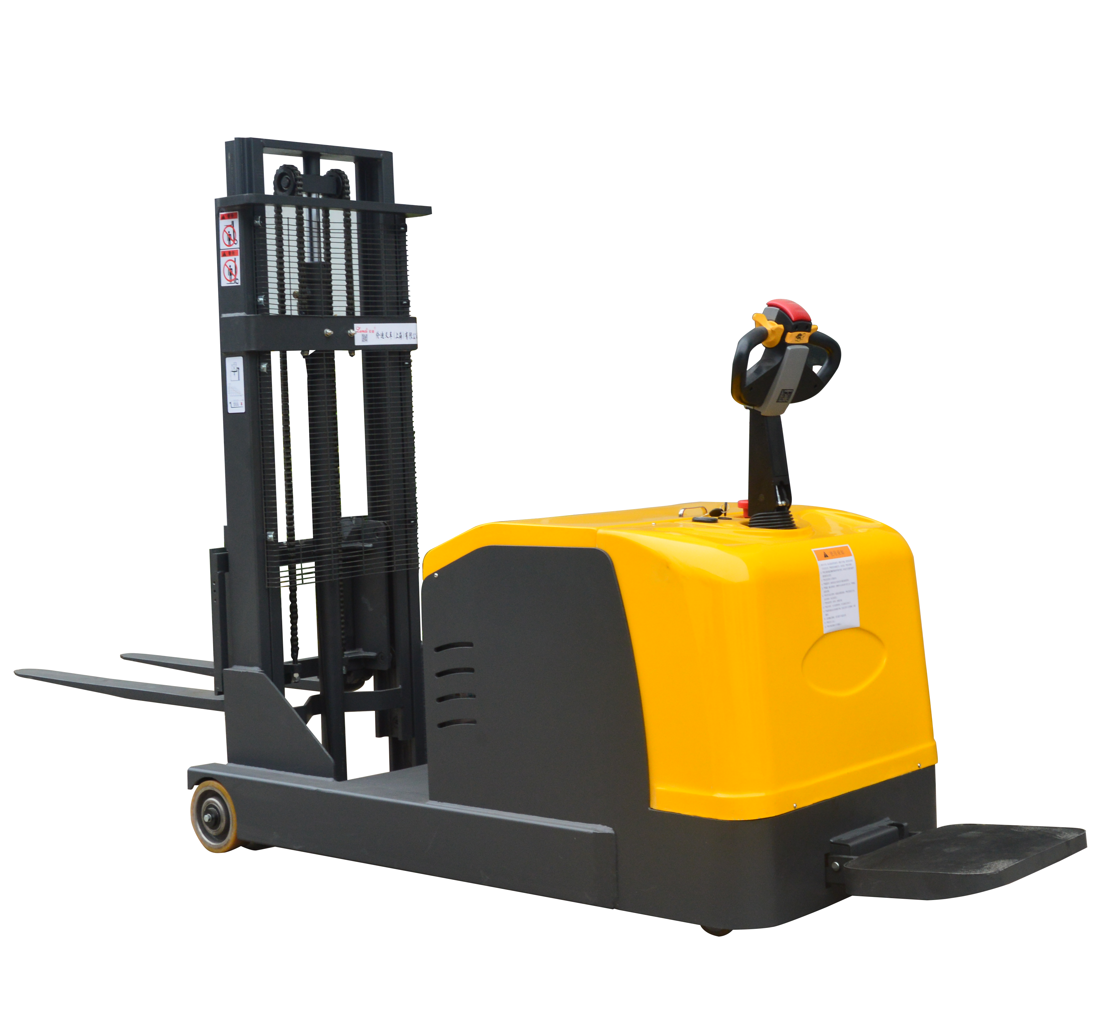 2T/4.5 ม. การขนส่งพาเลทพาเลท Electric Stacker