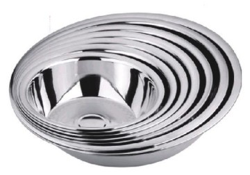 Large kitchen basin, stainless steel