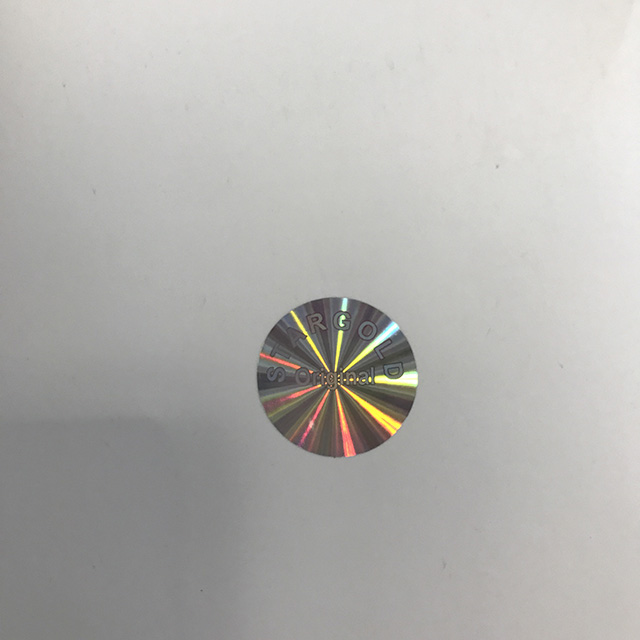 Holographic Foil Adhäsive Aufkleber