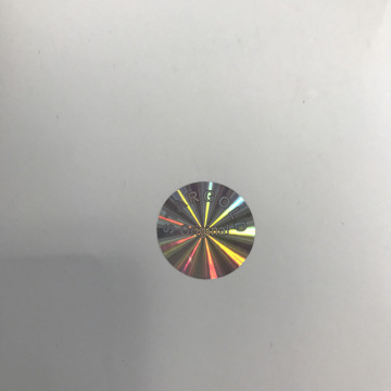 Security Holographic Foil Adhesive Sticker