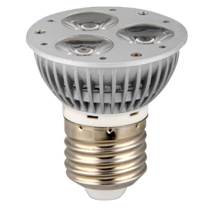 HR16 E27 3X1W LED spot lamp