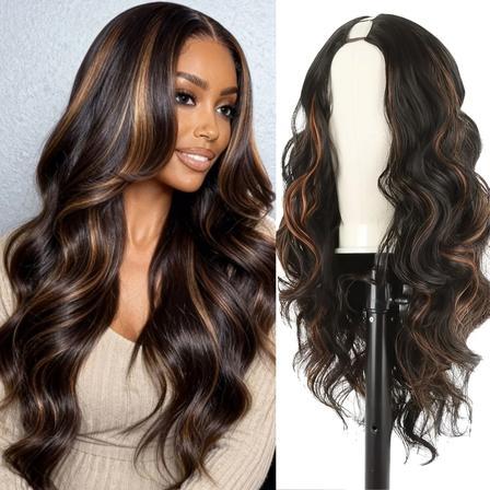 Loose Wave V Part Human Hair Wig