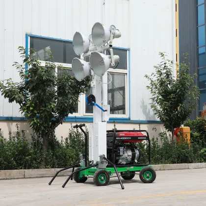 Light tower 5m outdoors lighting machines price