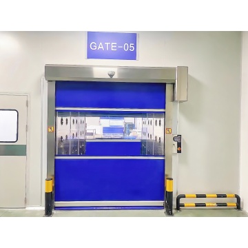 Freezer stainless steel high speed rolling door