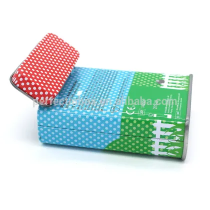 2015 new style cute tin pill box/cigarette tin box