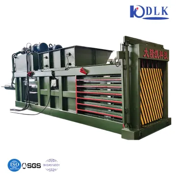 Horizontal Waste Paper Plastic Film Hydraulic Baler
