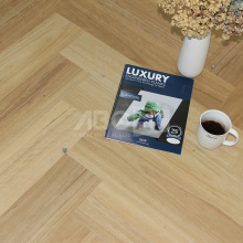 Herringbone waterproof black butt SPC flooring