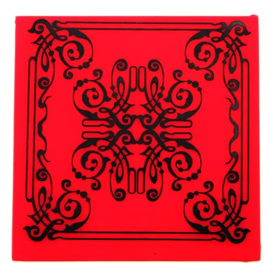 FDA SGS LFGB standard well customer design glass coaster