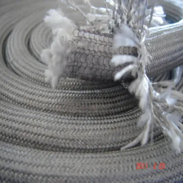 Best selling insulation glass fiber braided sleeving,carbon fiber fire sleeve for pipe and cable covering