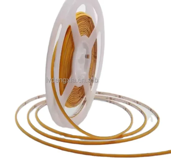 High-Density COB LED Strip Light: 3000k & 6500k, DC12V/5V, Flexible for Hotel Billboards and Signage