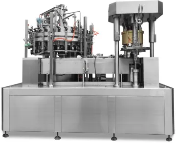 carbonated beverage can filling and sealing machine