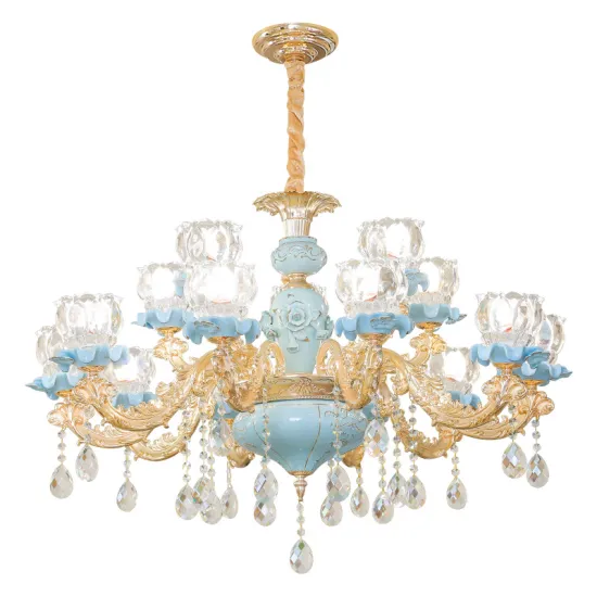 INSHINE Blue Crystal Pendant Lights