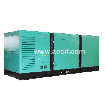 AOSIF 1000kw/1250kva cummins kta50-g3 generator set with ISO & CE