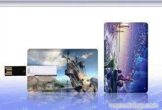 Plastic USB Credit Card Flash Drive / Credit Card USB Stora