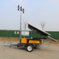 Simple mobile Solar Lighting Tower