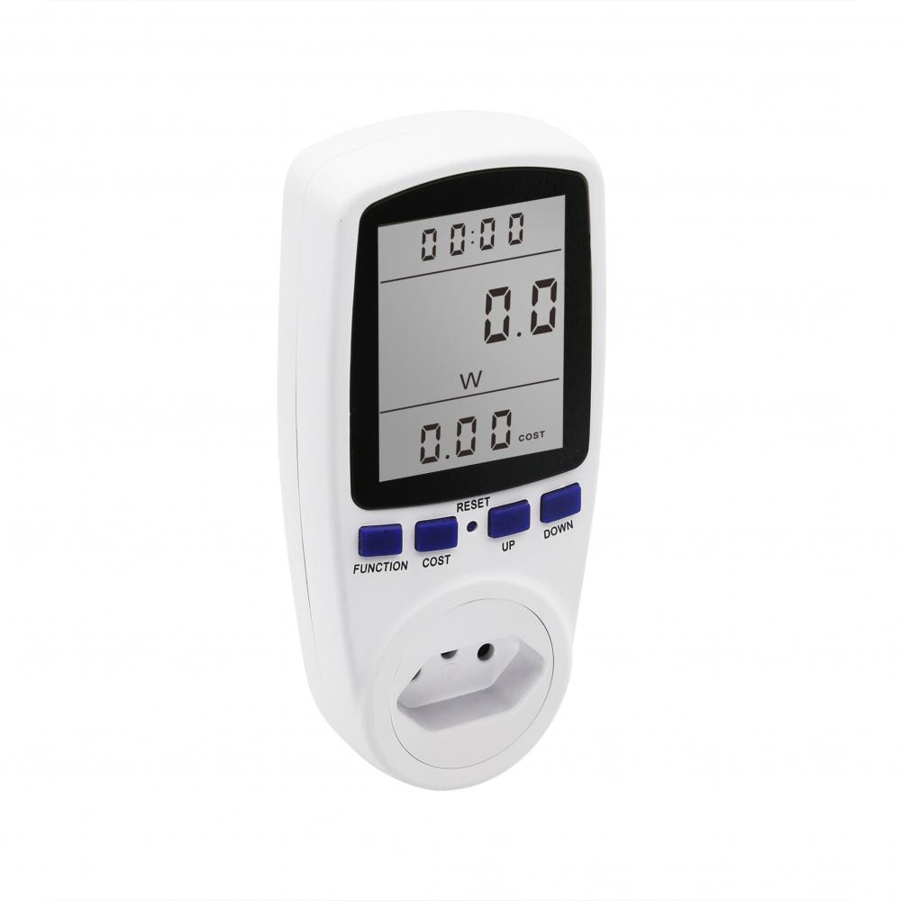 Power meter Socket With Digital LCD Display
