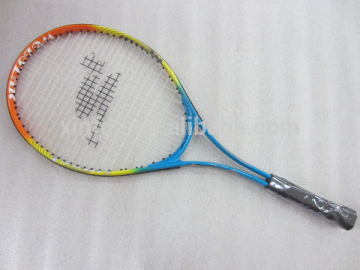 25" High quality colorful printing outdoor tennis sports head aluminum tennis racket for kids