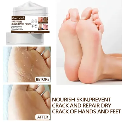 Natural Non-Greasy Foot Cream: Moisturizing, Exfoliating, and Brightening Foot Mask