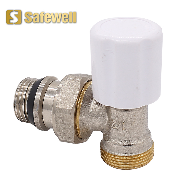 Brass Radiator Angled Valve