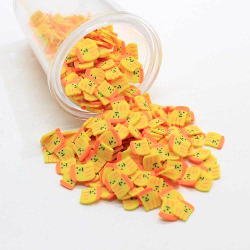 Poupée en argile polymère pour décoration de remplissage de Slime saupoudre perles accessoires charmes jouets plus gros pour enfants antistress