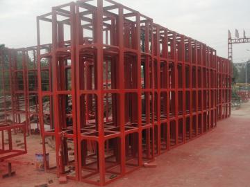 Elevatore di costruzione di qualità con porta a lembo