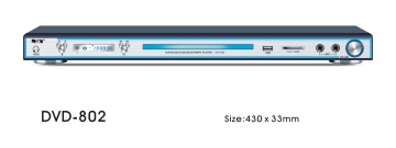 DVD Player with USB and Card Reader DVD-802