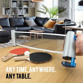 Sports Anywhere Retractable Table Tennis Set: Portable and Convenient Table Tennis Experience