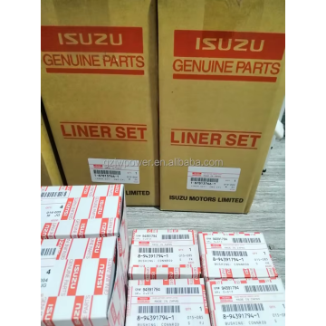 ZX200-3 4HK1 ENGINE PARTS LINER SET 1878137661