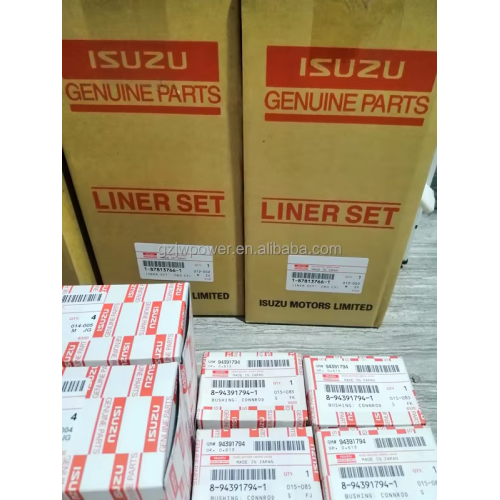 ZX200-3 4HK1 ENGINE PARTS LINER SET 1878137661